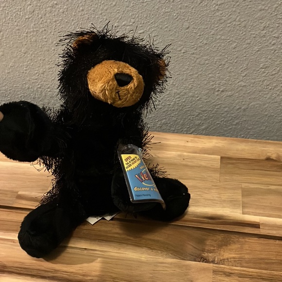 Ganz Webkinz Lil' Kinz Black Bear Cub Stuffed Animal 8” - Picture 6 of 6